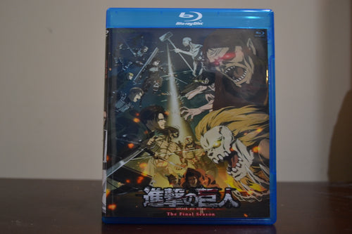 Attack On Titan Season 4 Part 1 Blu-ray Set